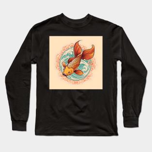 Koi Fish Study Long Sleeve T-Shirt